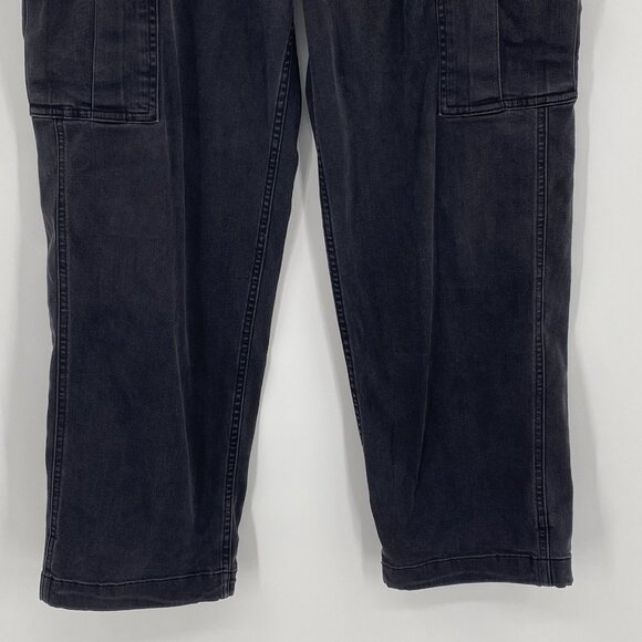 Uniqlo Mens Size S 27-30 Waist Denim Cargo Pants Dark Gray - Picture 5 of 14